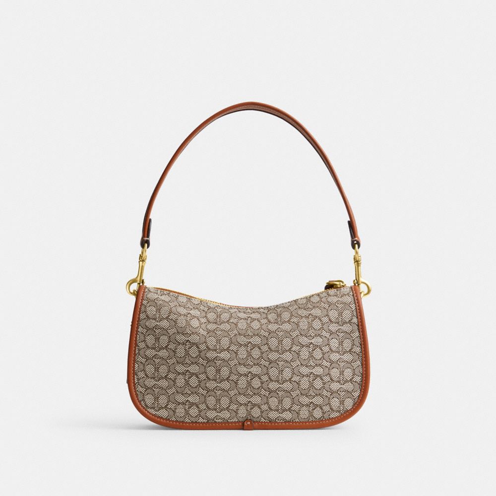 Coach The Coach Originals Mini Signature Jacquard Swinger