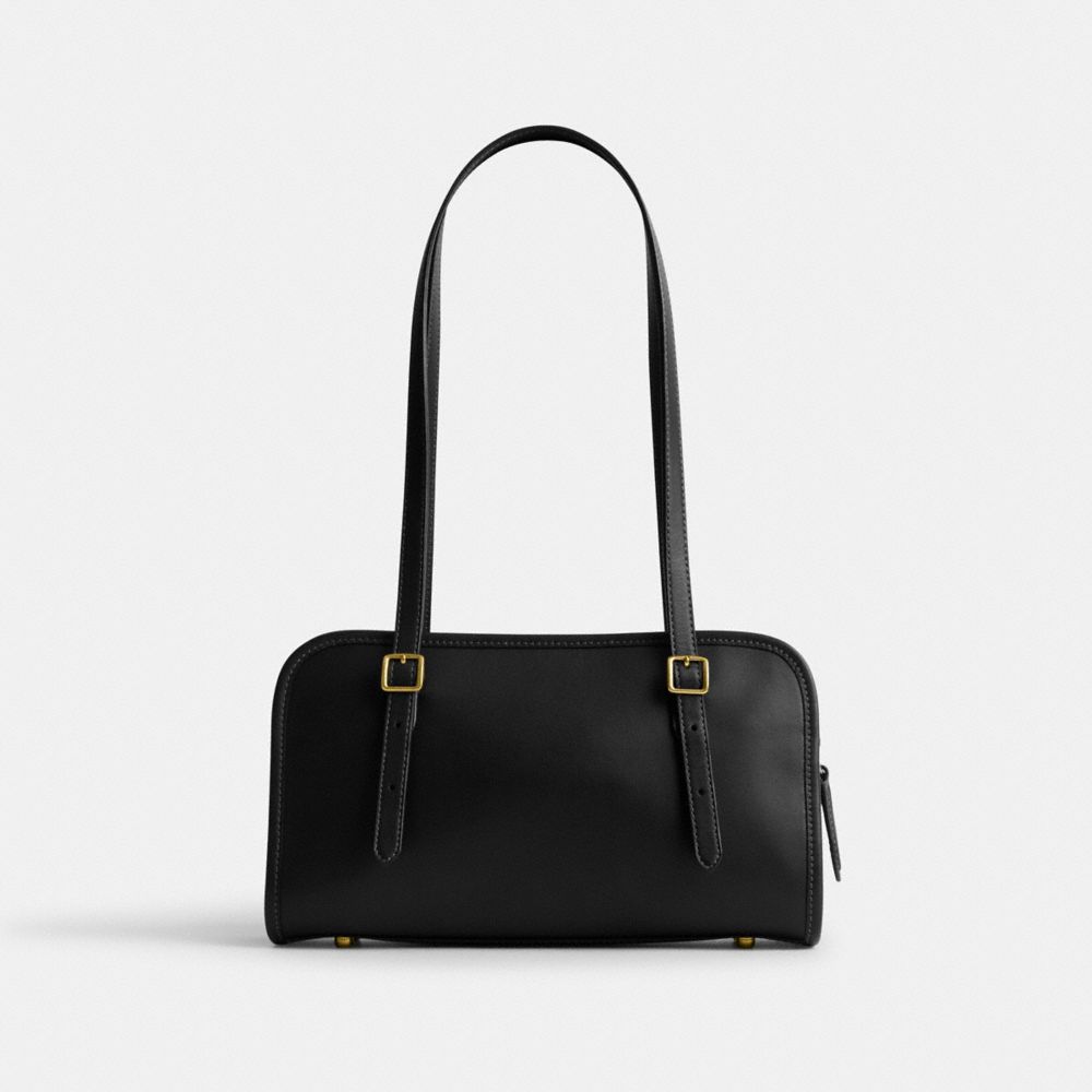 Coach Swing Zip In Brass/black
