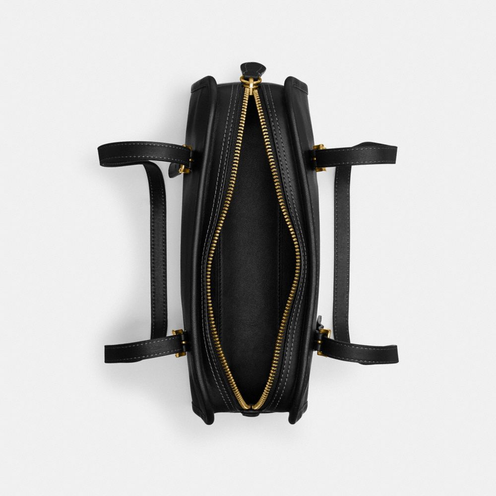 Coach Swing Zip In Brass/black