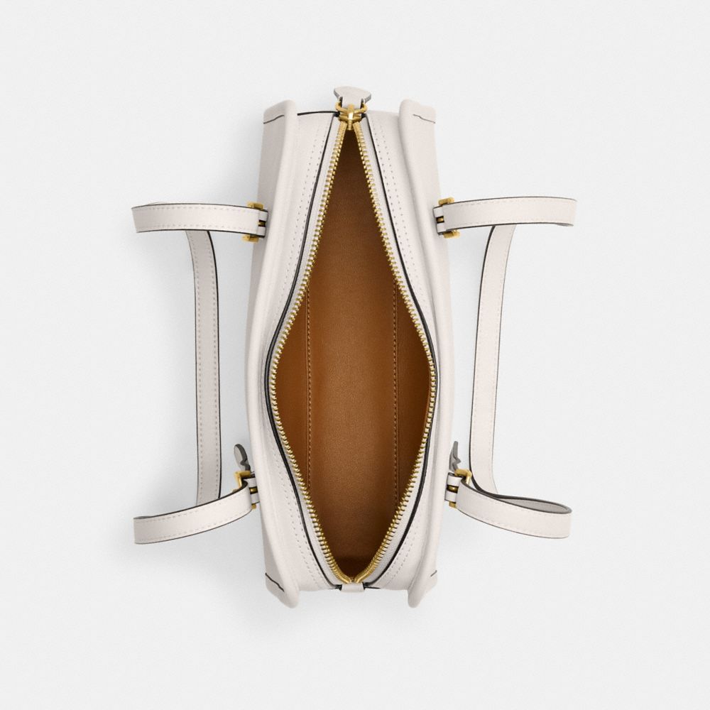 Coach Swing Zip In Brass/chalk
