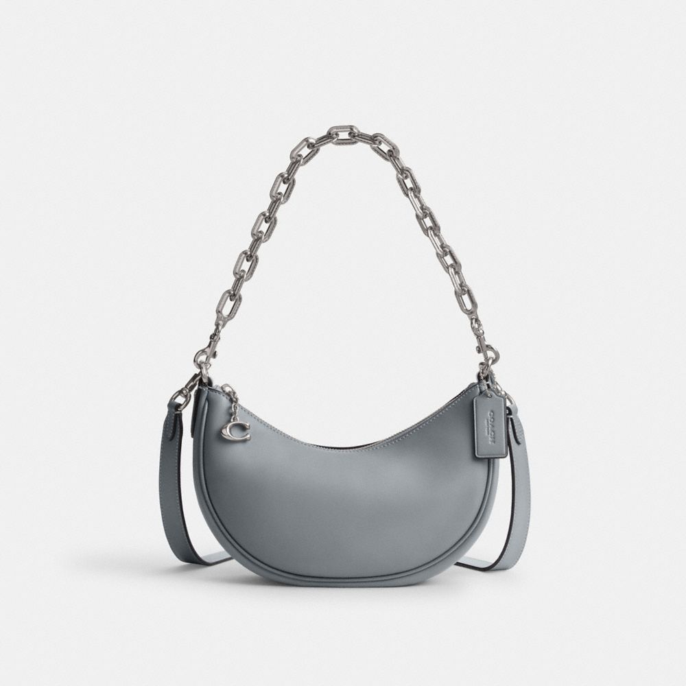 Coach grey hobo online bag