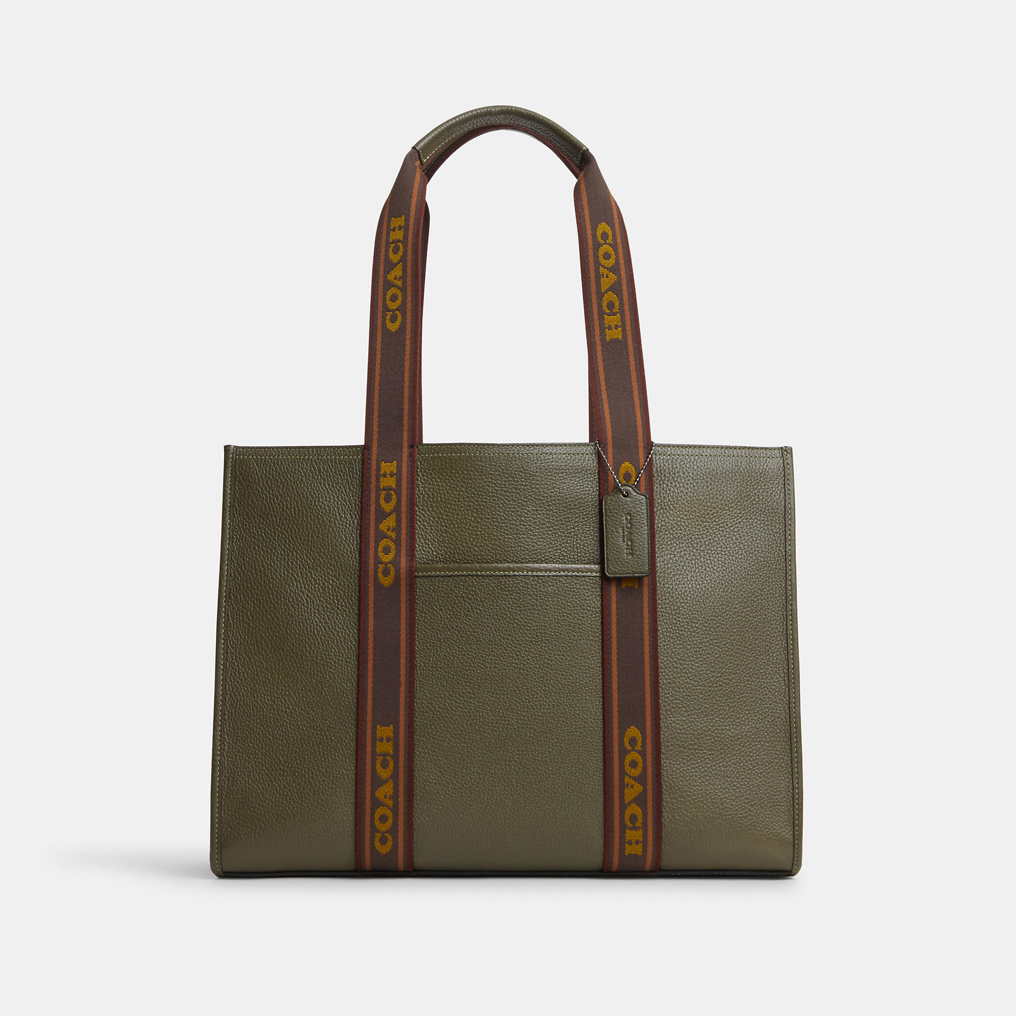 Shop Coach Outlet Large Smith Tote Bag In Green