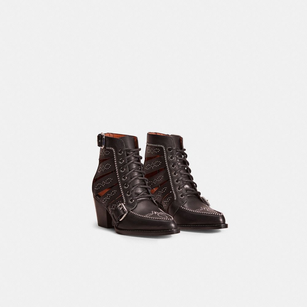 COACH RESTORED PAISLEY BOOTIE 