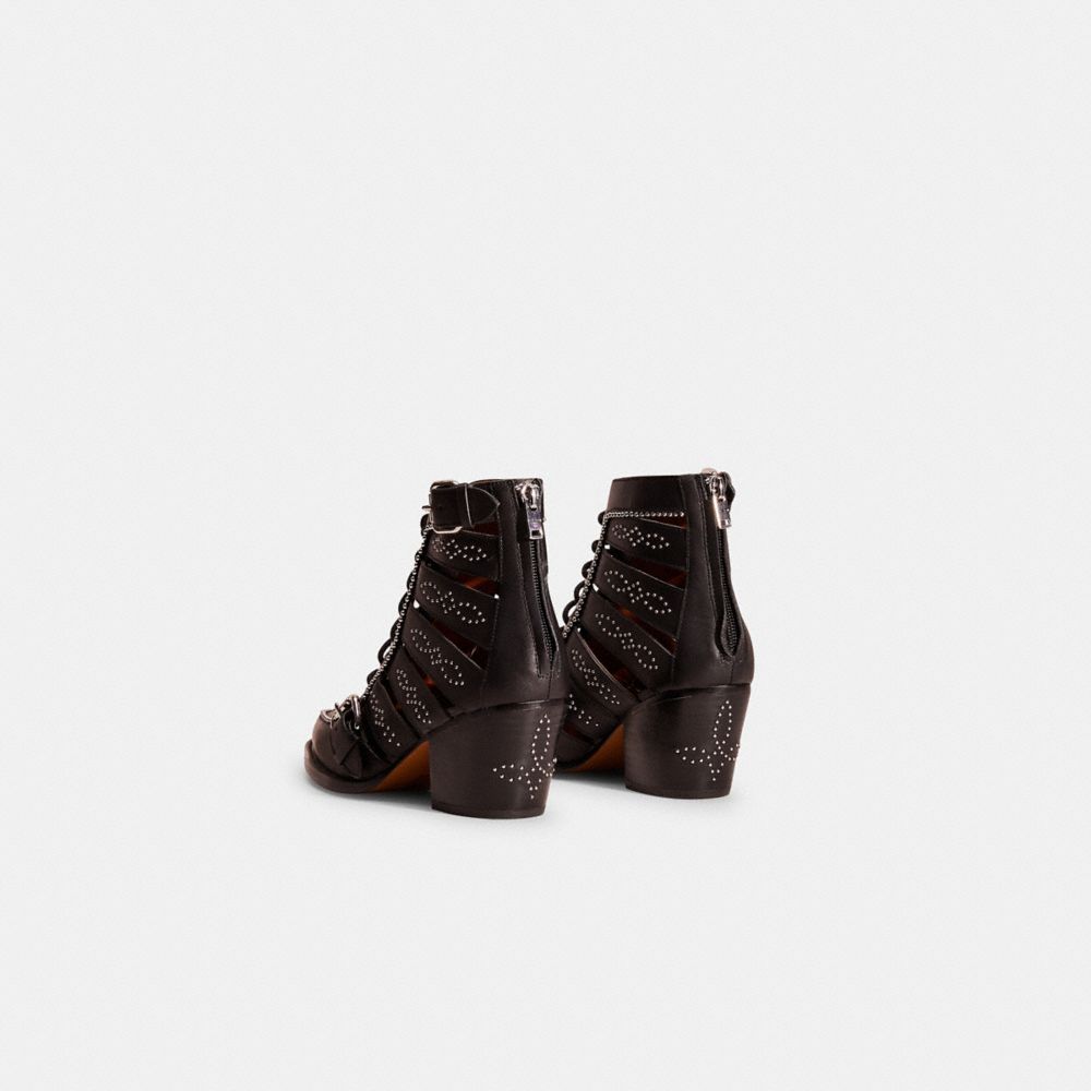 COACH RESTORED PAISLEY BOOTIE 