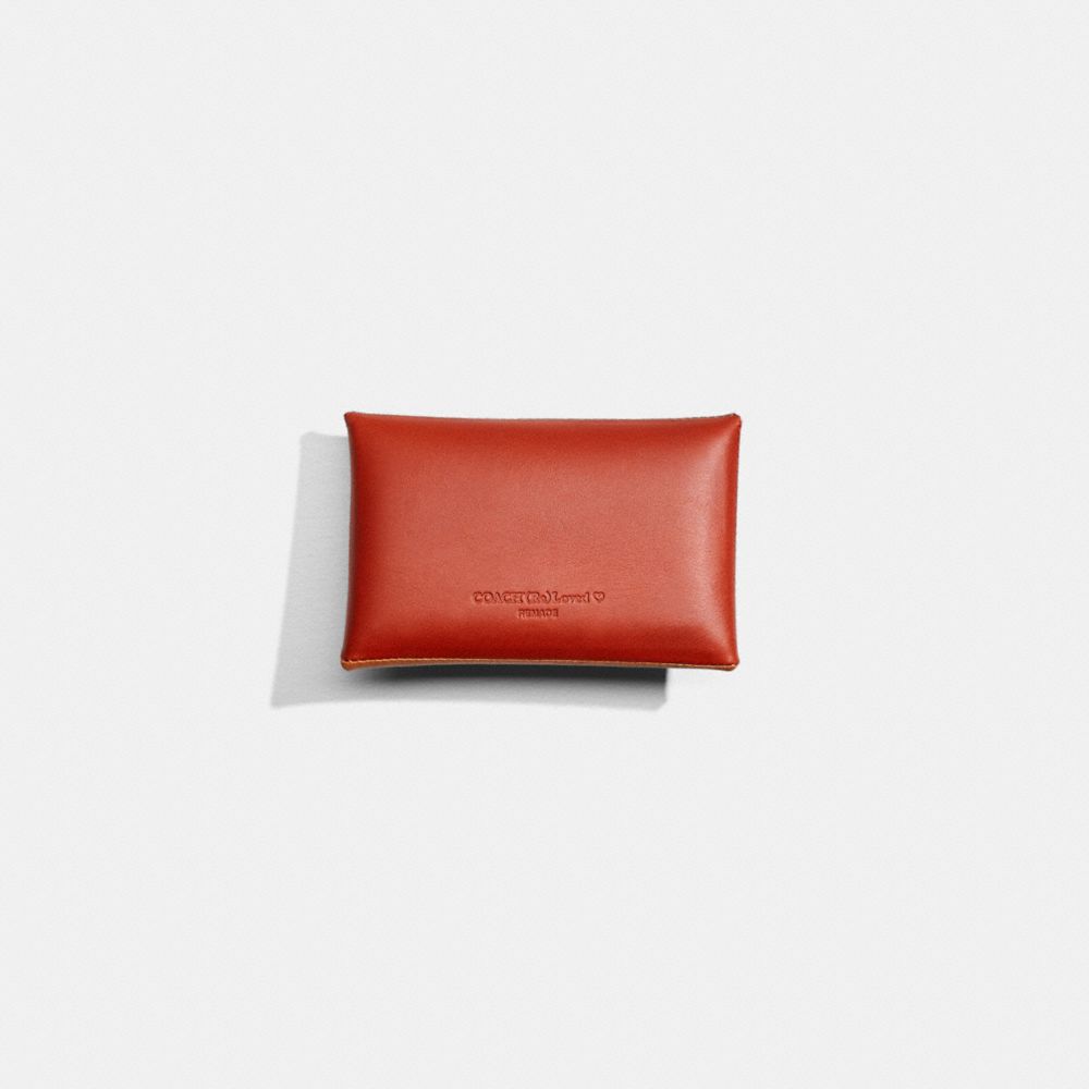 Shop Coach Remade Medium Pouch With Rivets In Brown