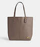 COACH®,NOMAD TOTE,Large,Brass/Dark Stone,Front View
