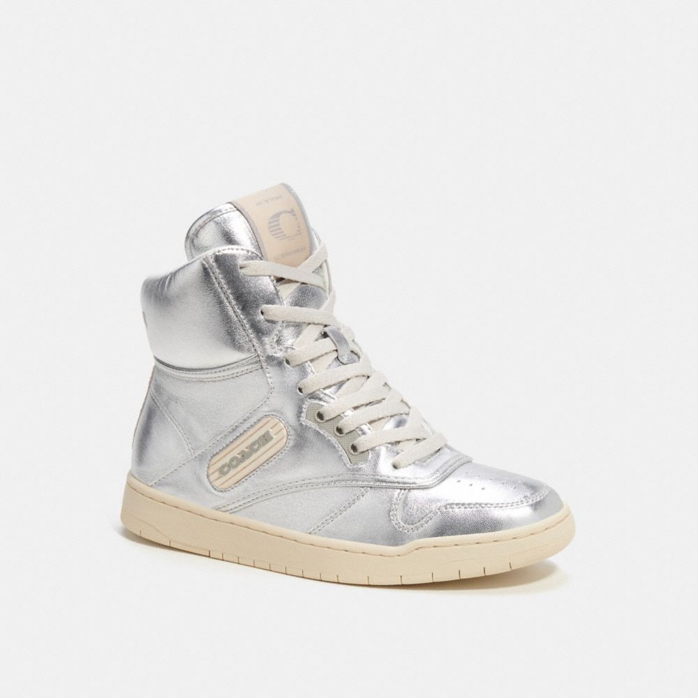 COACH®  C201 Sneaker In Micro Signature Jacquard