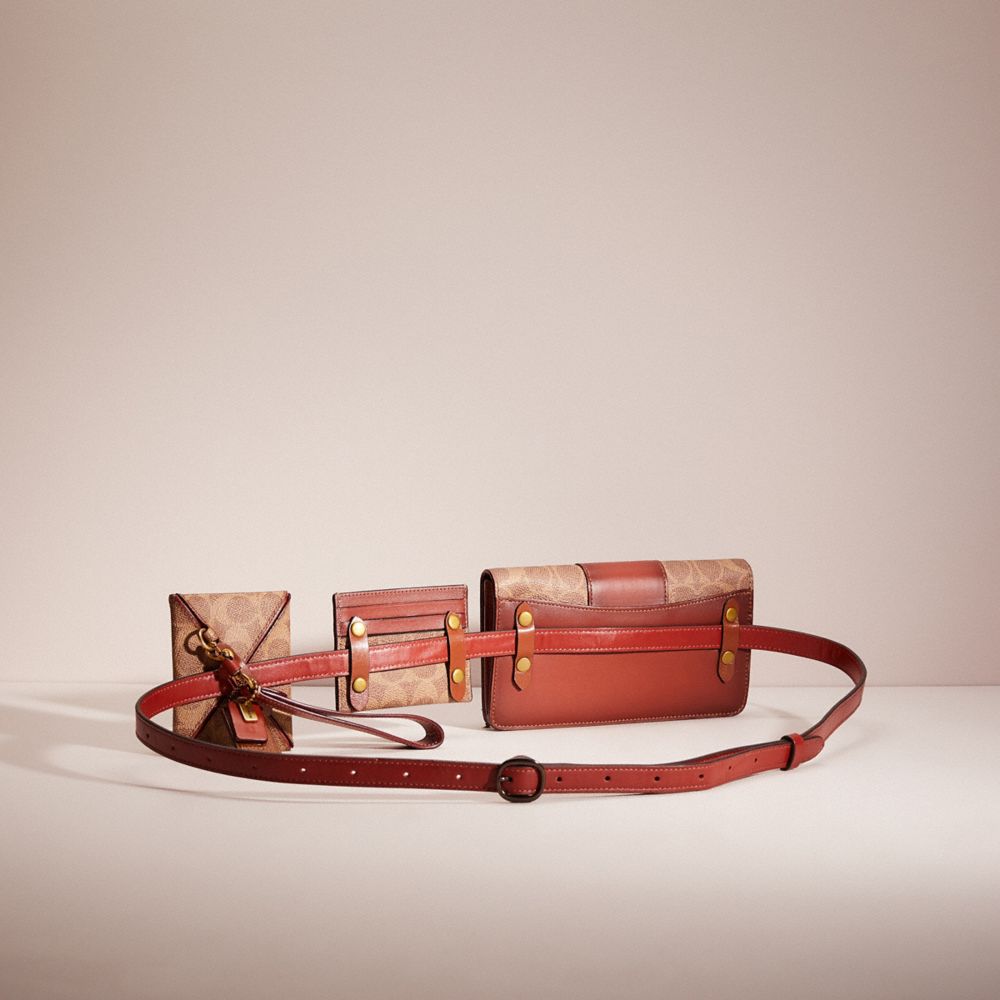 Pre-owned Louis Vuitton Dauphine Belt Bag Leather Handbag In Brown