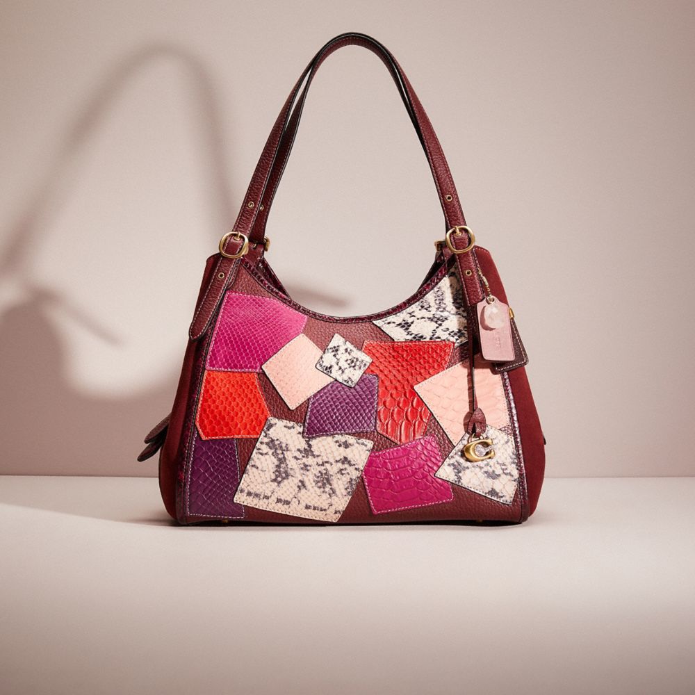 Upcrafted Lori Shoulder Bag With Snakeskin Detail COACH®