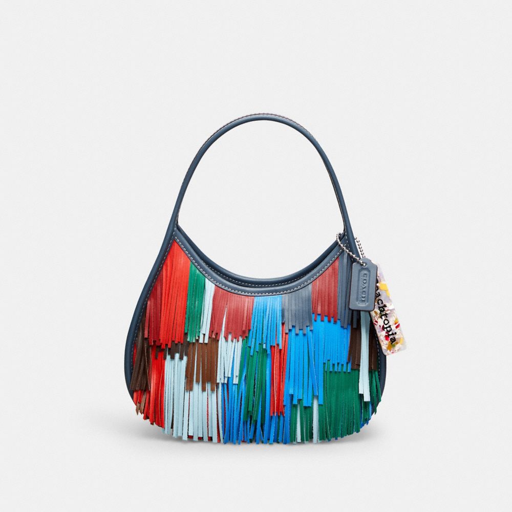 Ergo Shoulder Bag In Fringe Upcrafted Leather Coachtopia
