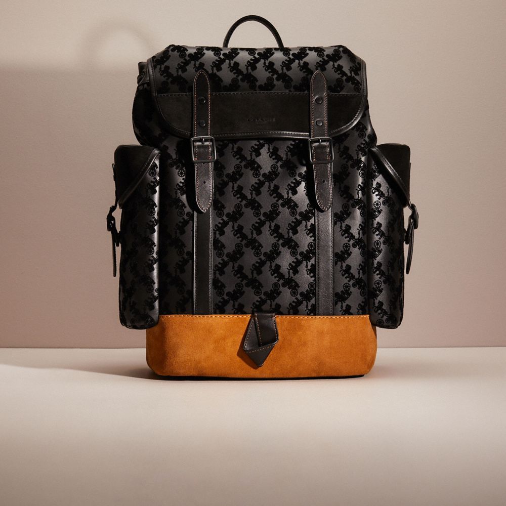 Coach Restored Hitch Backpack With Horse And Carriage