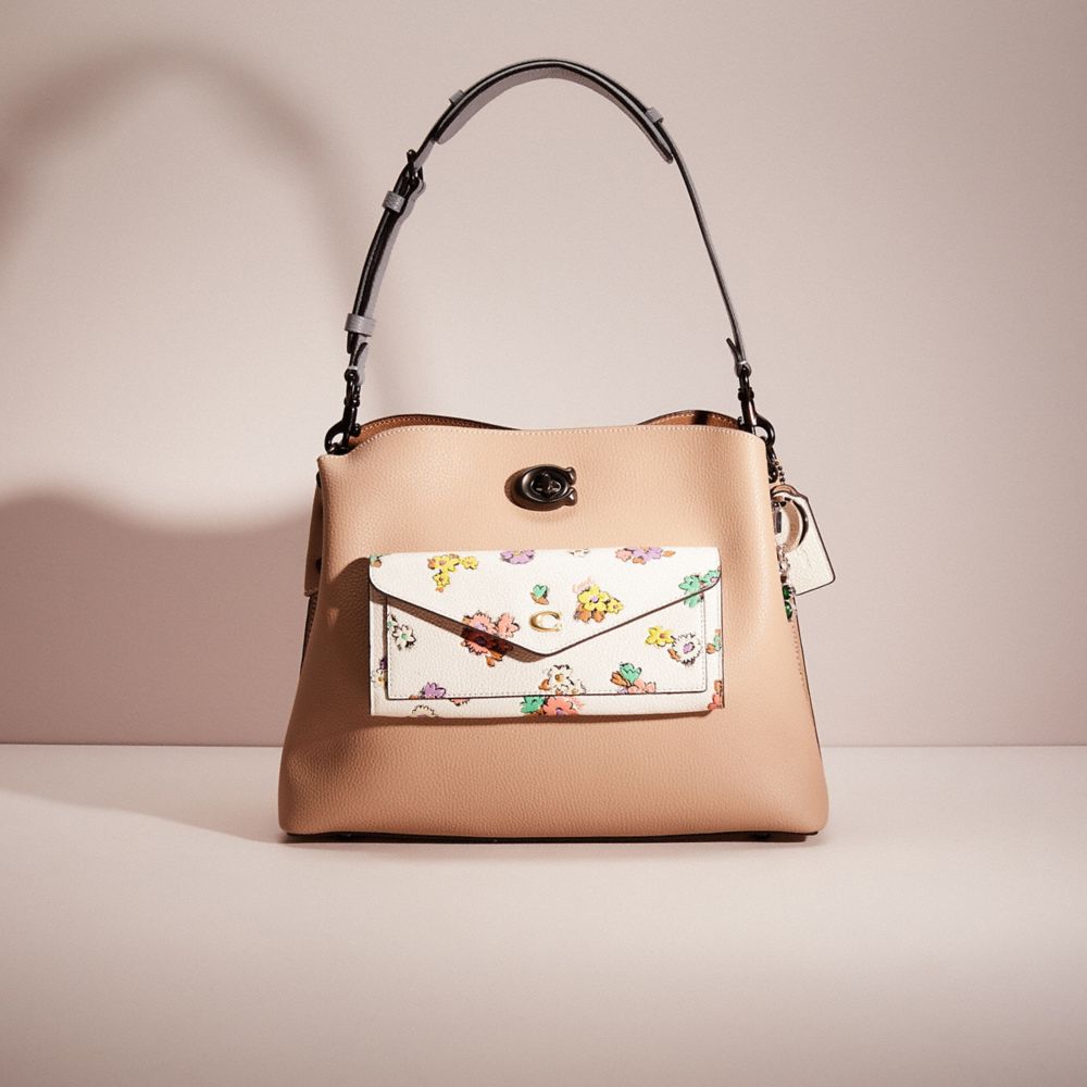 Upcrafted Willow Shoulder Bag In Colorblock COACH®