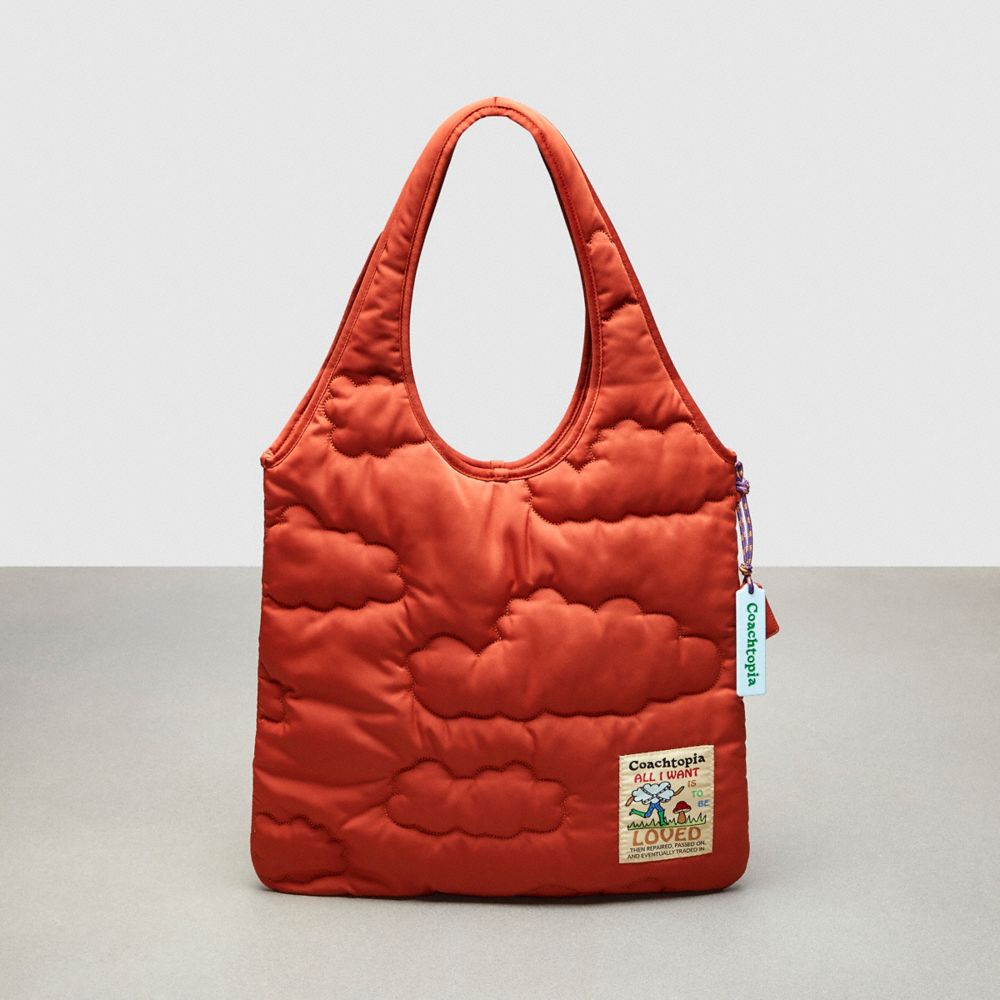 Coach Topia Loop Quilted Cloud Tote