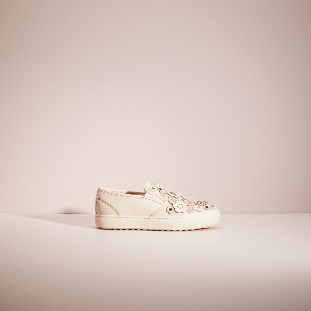 Coach Restored C115 Slip On Sneaker In White | ModeSens