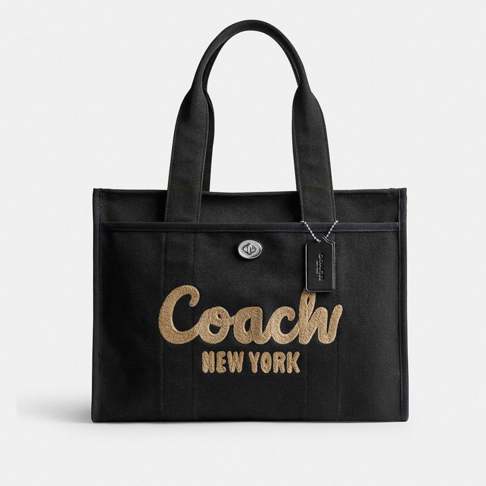 Coach Cargo Tote 42 In Black