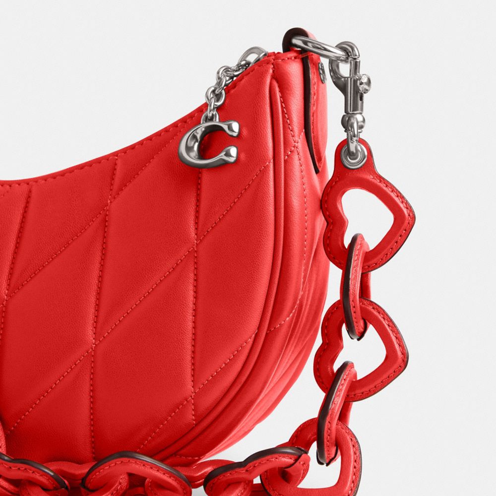 COACH®: Mira Shoulder Bag With Pillow Quilting And Heart Strap