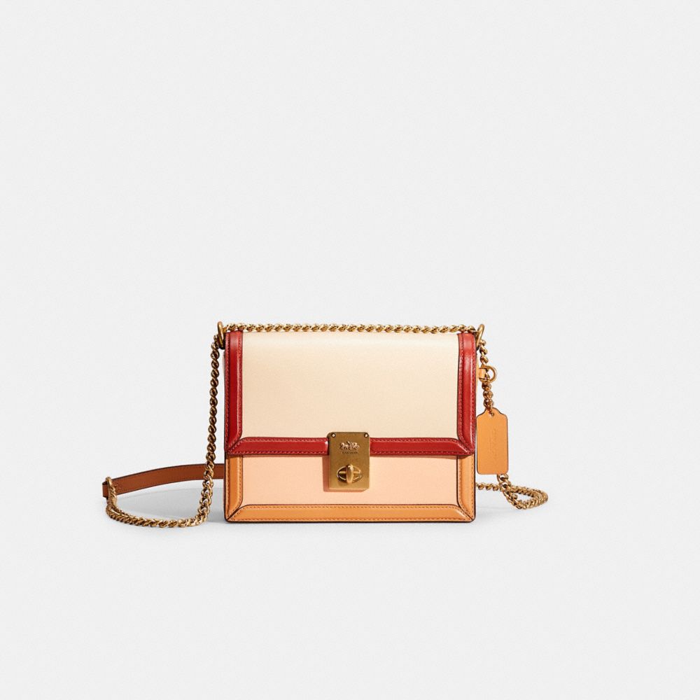 Restored Hutton Shoulder Bag In Colorblock COACH®