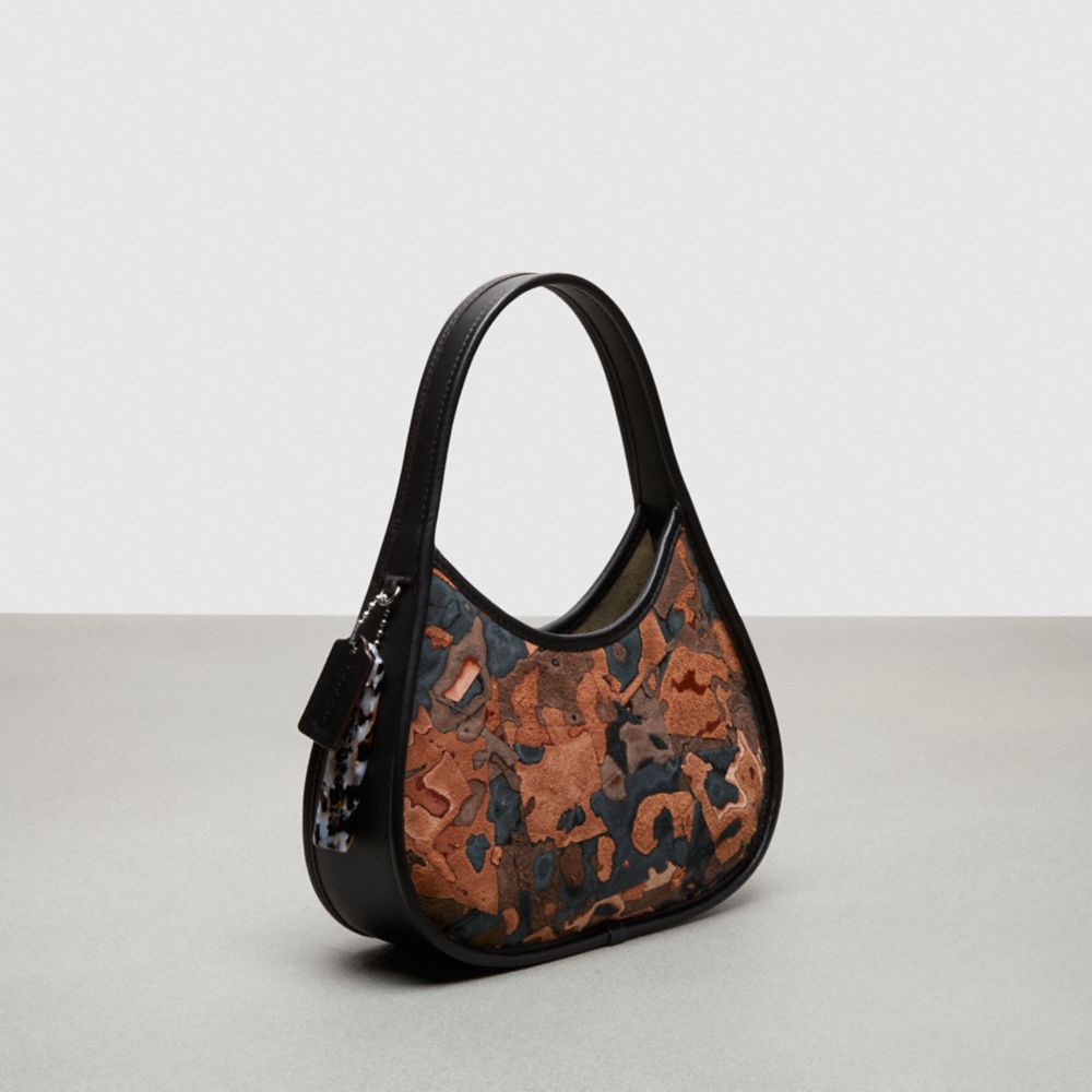 Shop Coach Ergo Bag In Patchwork Upcrushed Upcrafted Leather In Terracotta/maple Multi