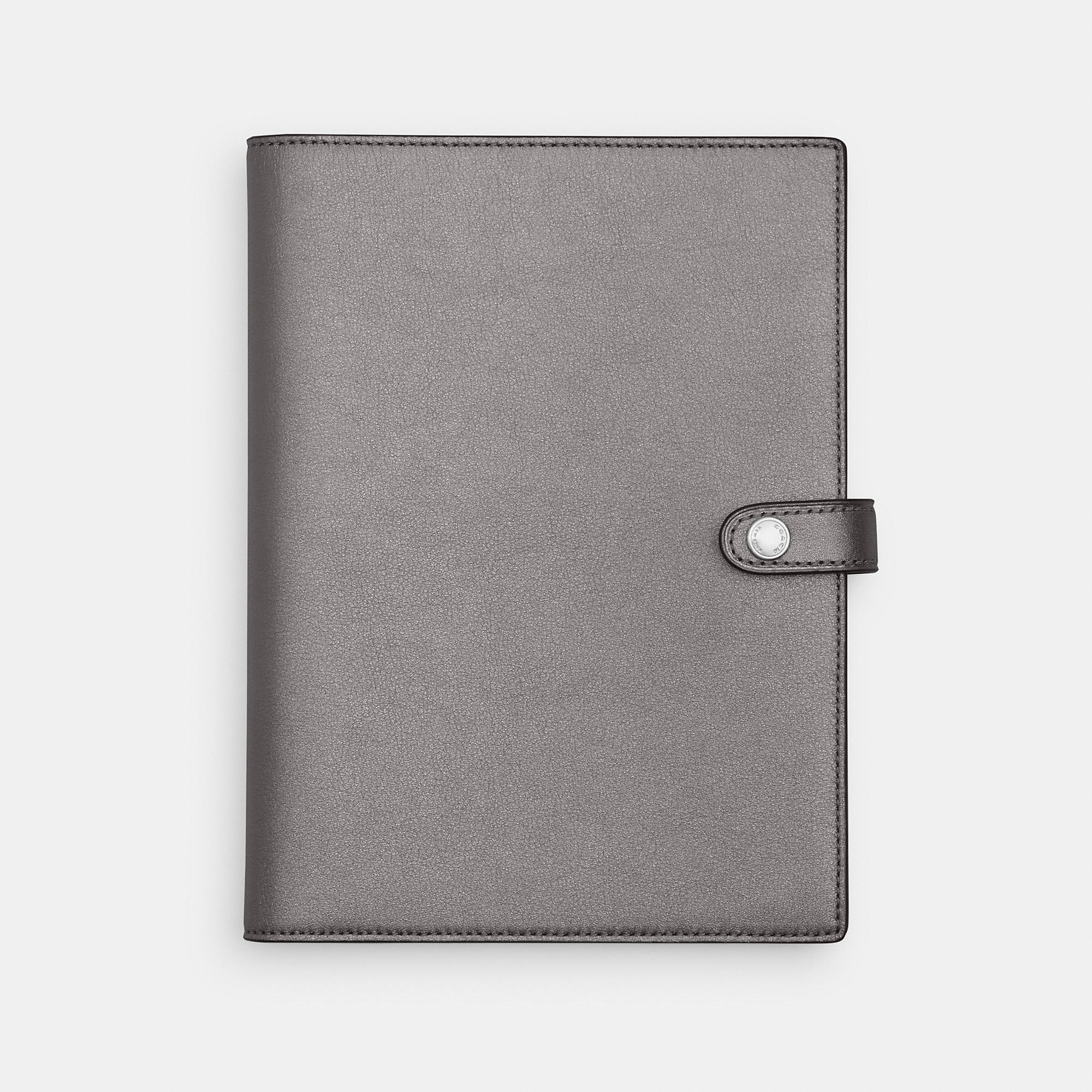 Coach Outlet Notebook In Gray
