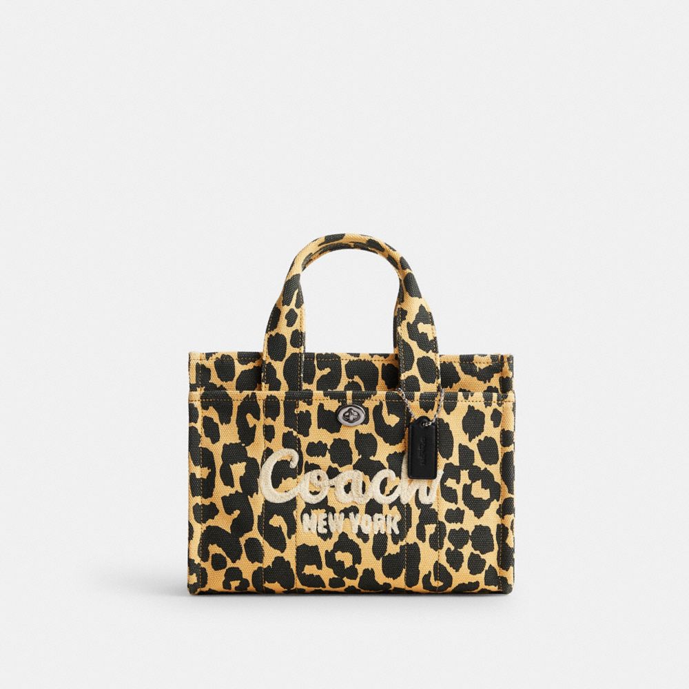 Coach Cargo Tote 26 Mit Leoparden-print In Animal Print