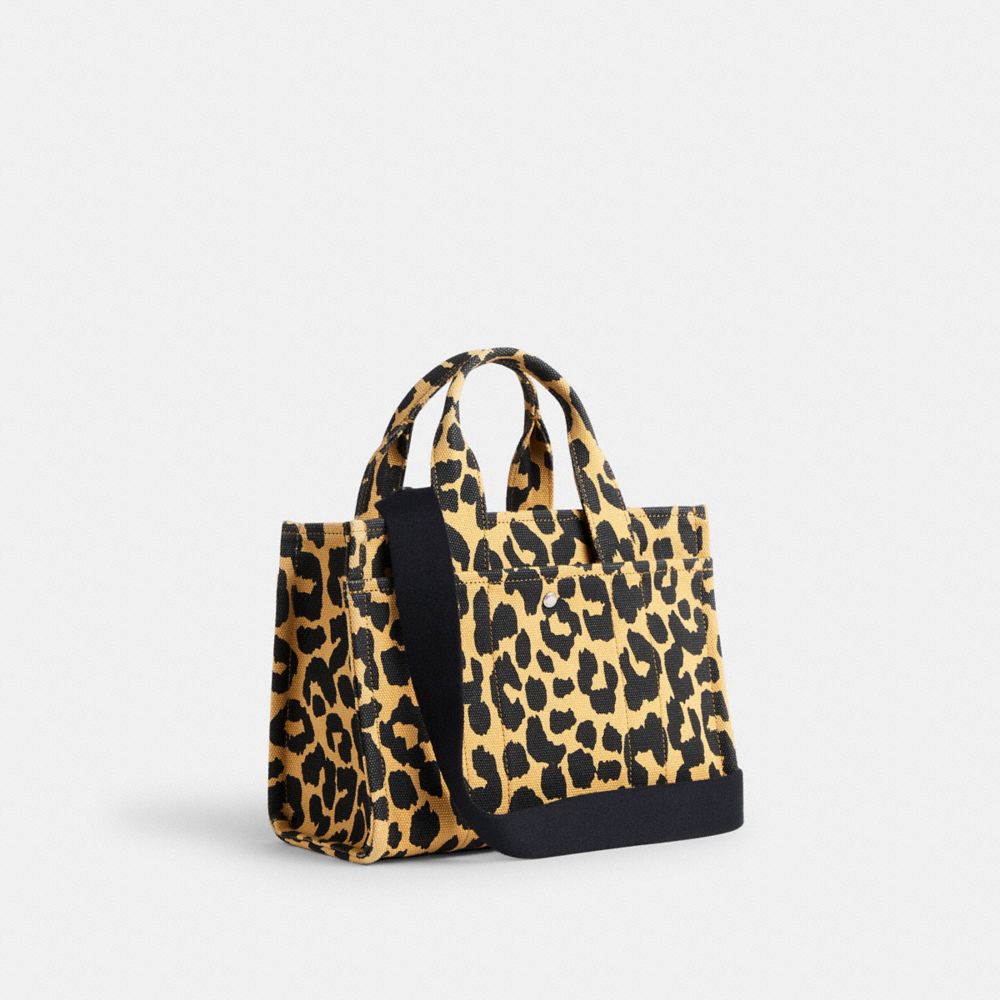 Shop Coach Cargo Tote 26 Mit Leoparden-print In Multi