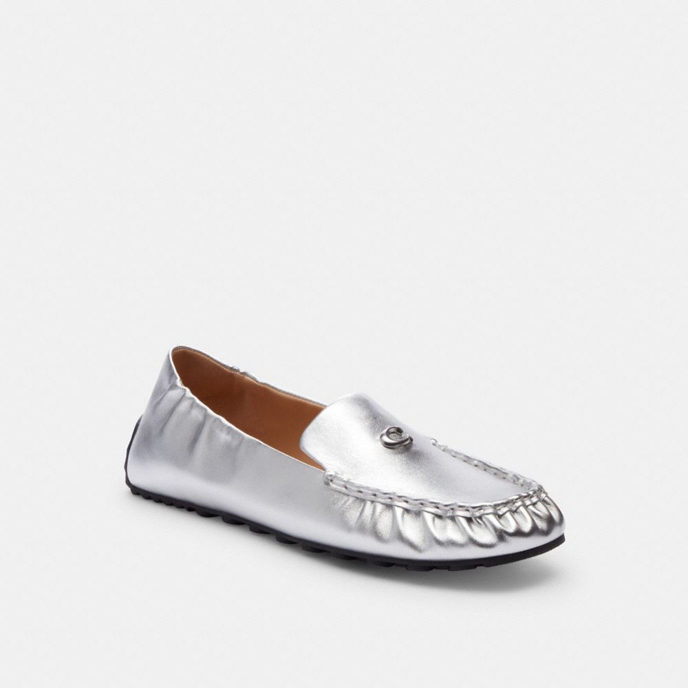 Shop Coach Ronnie Loafer In Grey