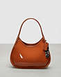 COACH®,Ergo Bag in Crinkled Patent Coachtopia Leather,Medium,Burnished Amber,Front View