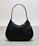 COACH®,Large Ergo Bag in Pebbled Coachtopia Leather,Coachtopia Leather,Large,Black,Front View