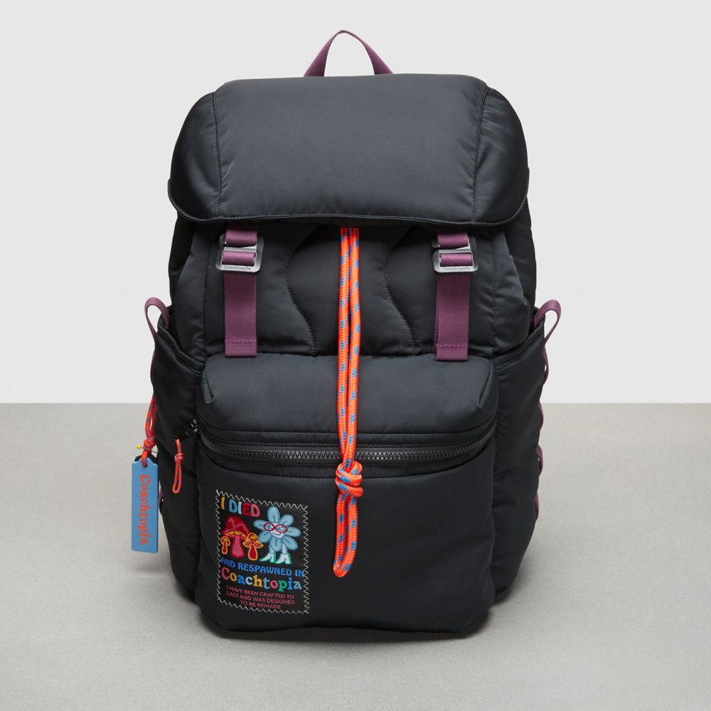 Coachtopia Loop Quilted Wavy Backpack