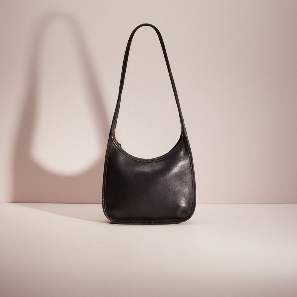 Coach Vintage Ergo Mini Zip Bag In Black