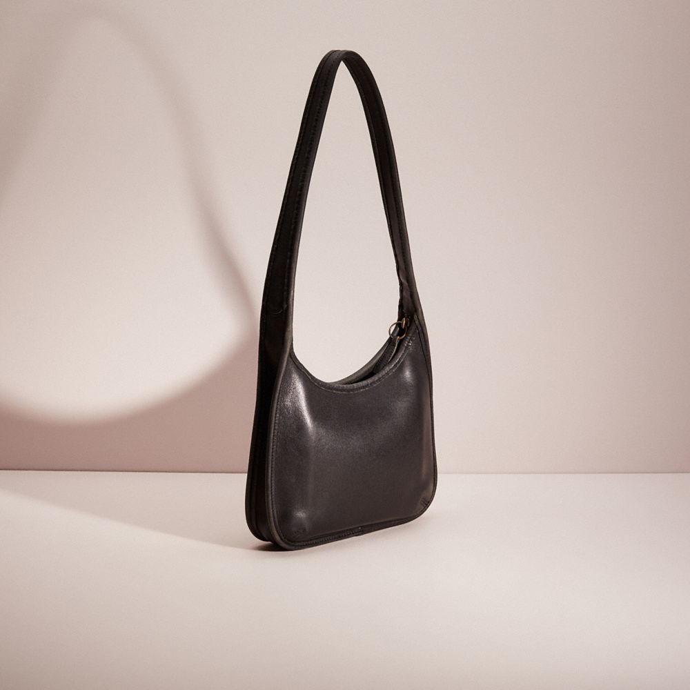 Coach Vintage Ergo Mini Zip Bag In Black