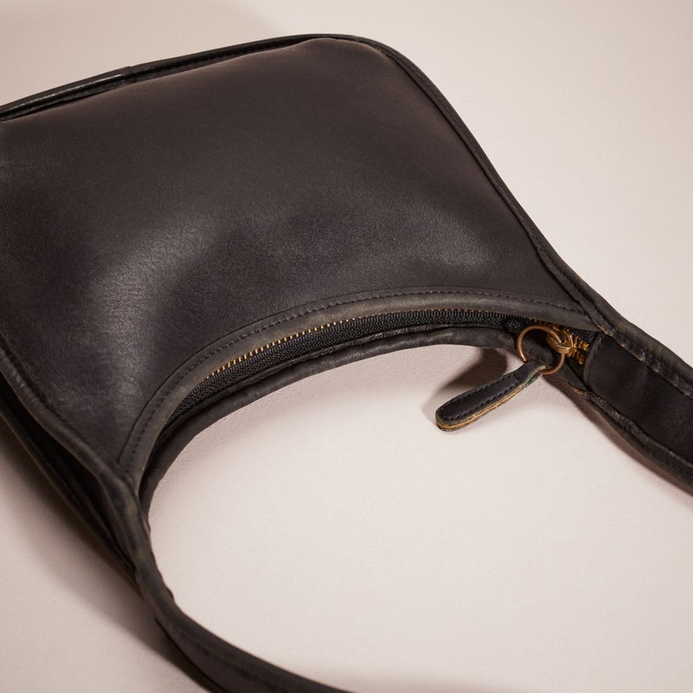 Coach Vintage Ergo Mini Zip Bag In Black