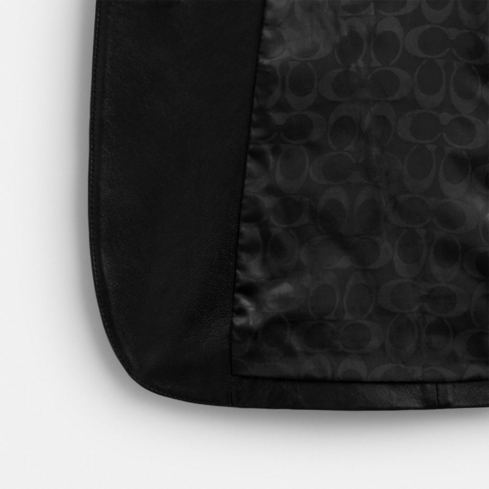 Coach Lederblazer In Black