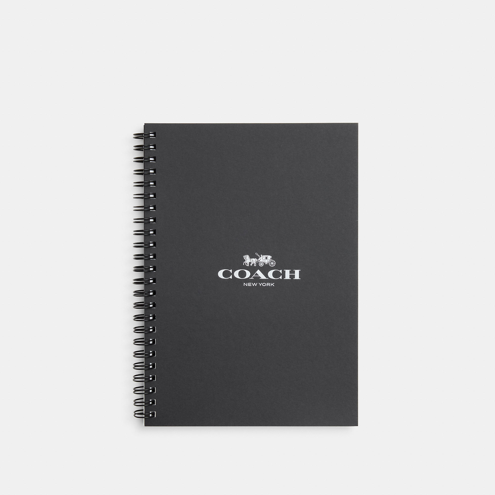 Coach Outlet 6 X8 Spiral Notebook Refill In Black