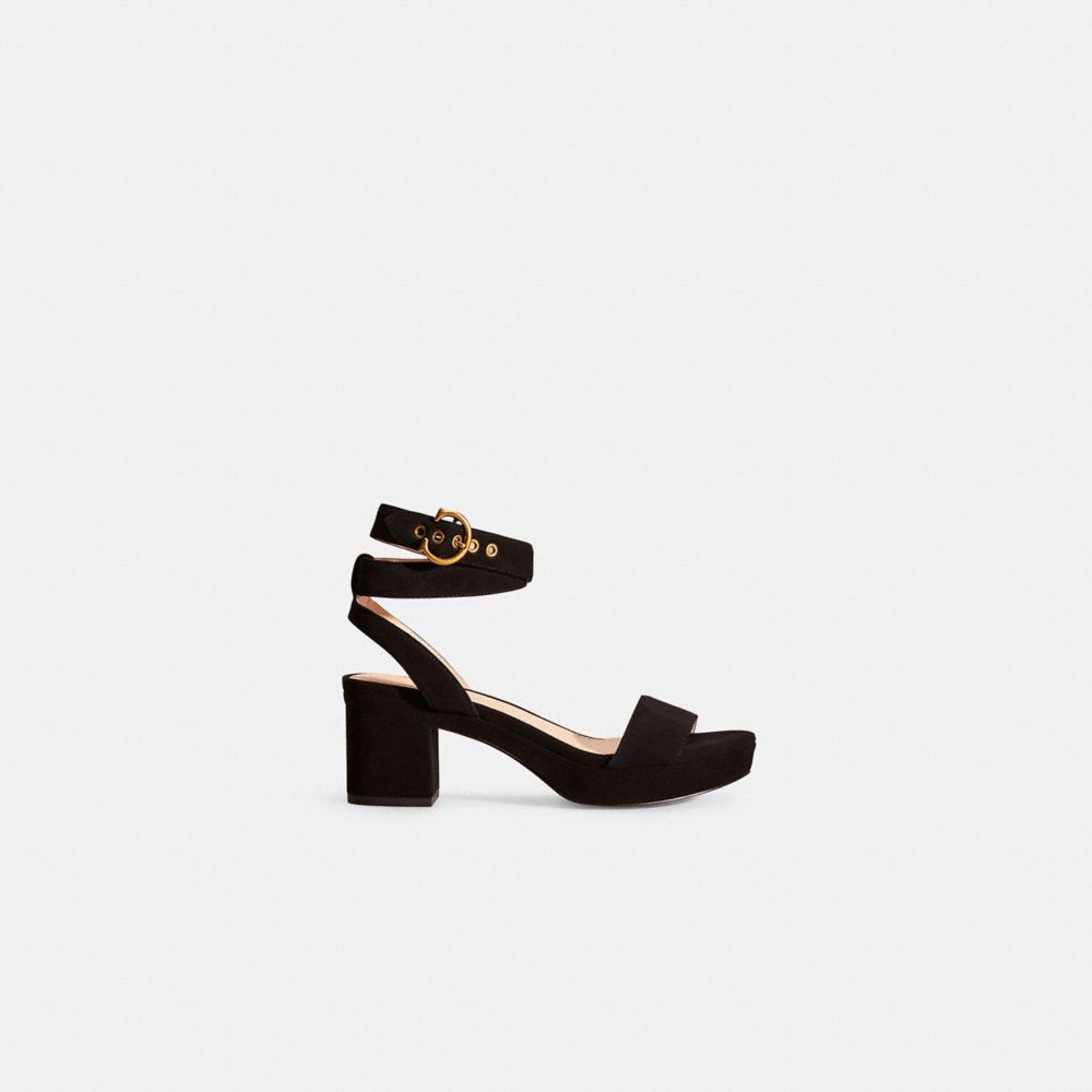 Coach Restored Serena Sandal In Black