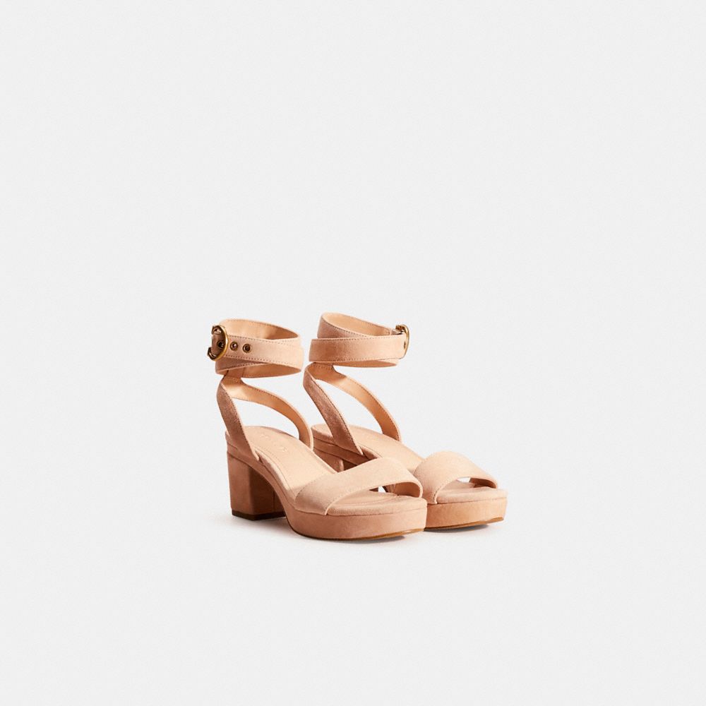 Shop Coach Restored Serena Sandal In Beechwood