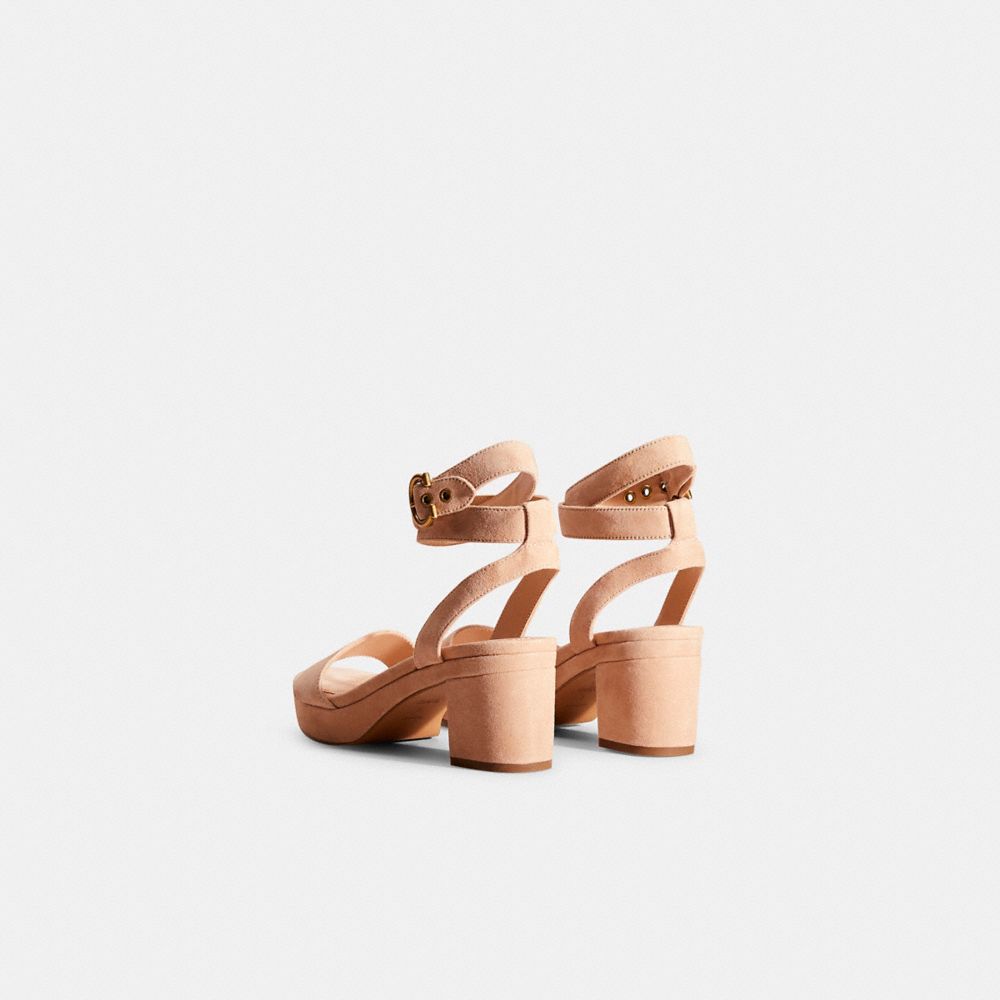 Shop Coach Restored Serena Sandal In Beechwood