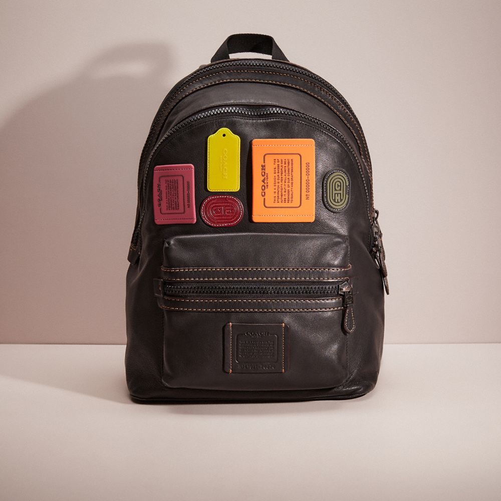 Coach academy shop backpack price