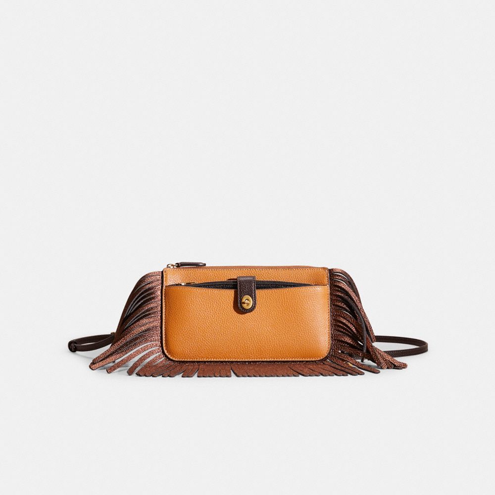 Coach Upcrafted Noa Pop Up Messenger In Colorblock In Brown