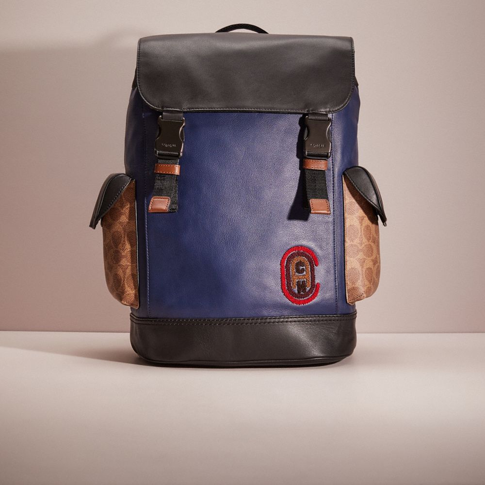 Coach Rivington Backpack In Signature Canvas - Black, ModeSens