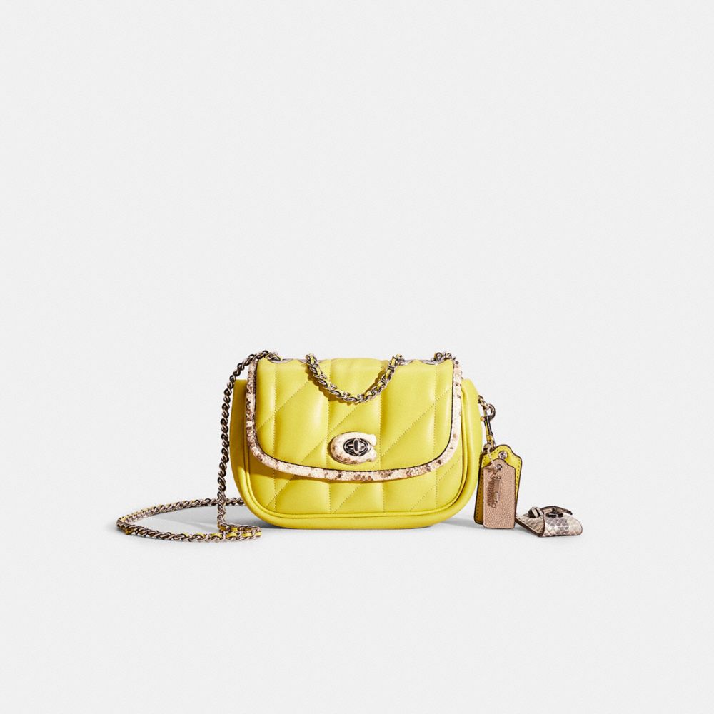 Coach Quilted Hayden Crossbody In Keylime