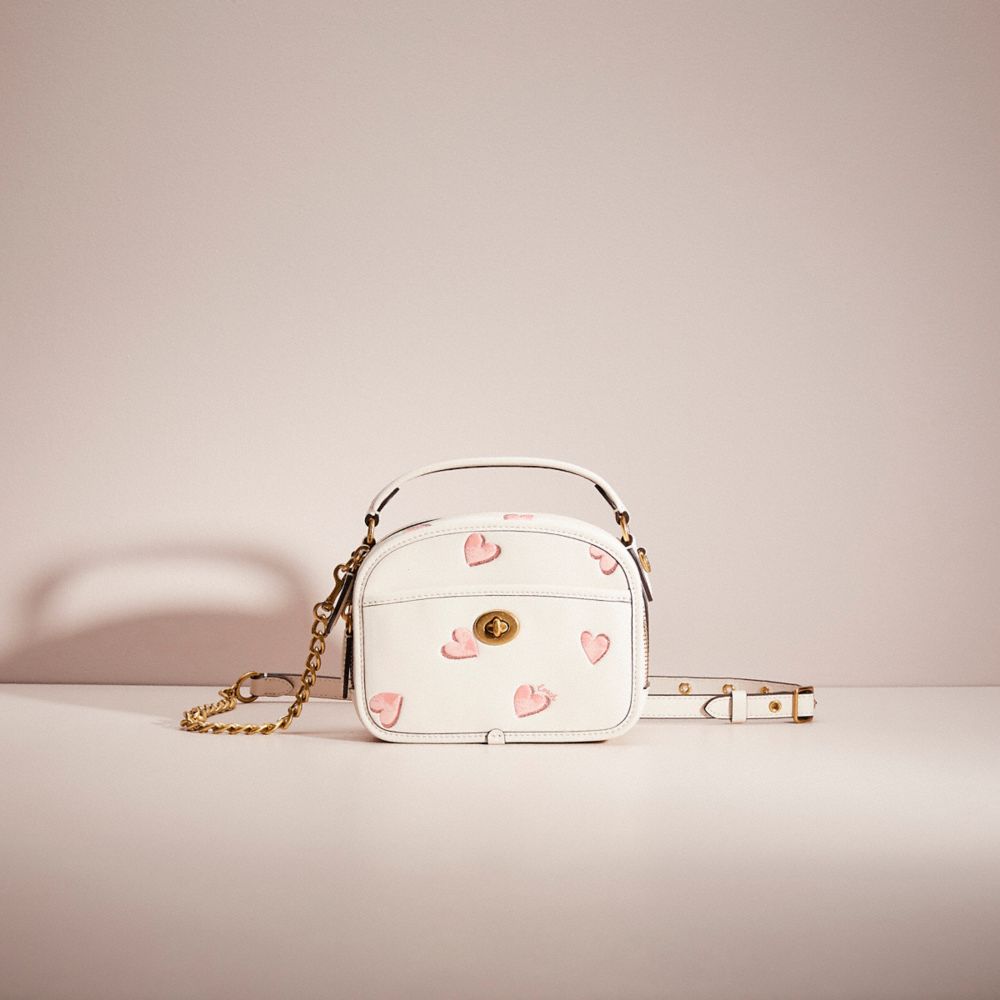 Restored Lunchbox Top Handle With Heart Print COACH®