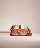 COACH®,UPCRAFTED STUDIO SHOULDER BAG 19 IN SIGNATURE JACQUARD,Signature Jacquard,Small,Hello Summer,Brass/Cocoa Burnished Amb,Front View
