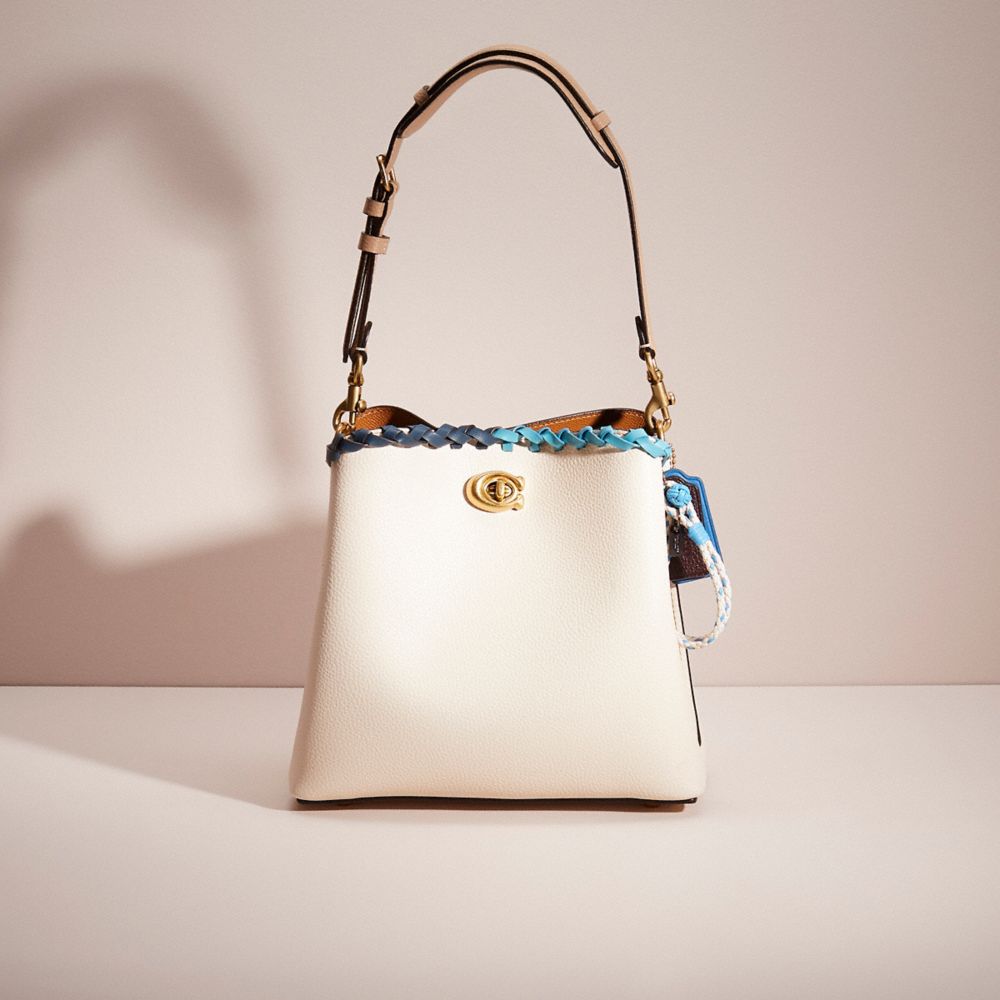 Coach Willow Colorblock Leather Bucket Bag