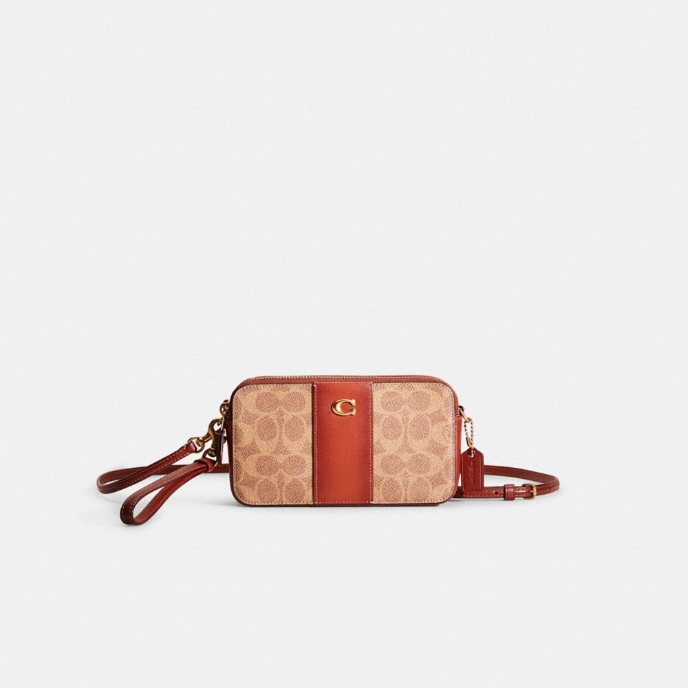 Restored Kira Crossbody In Colorblock Signature Canvas COACH®