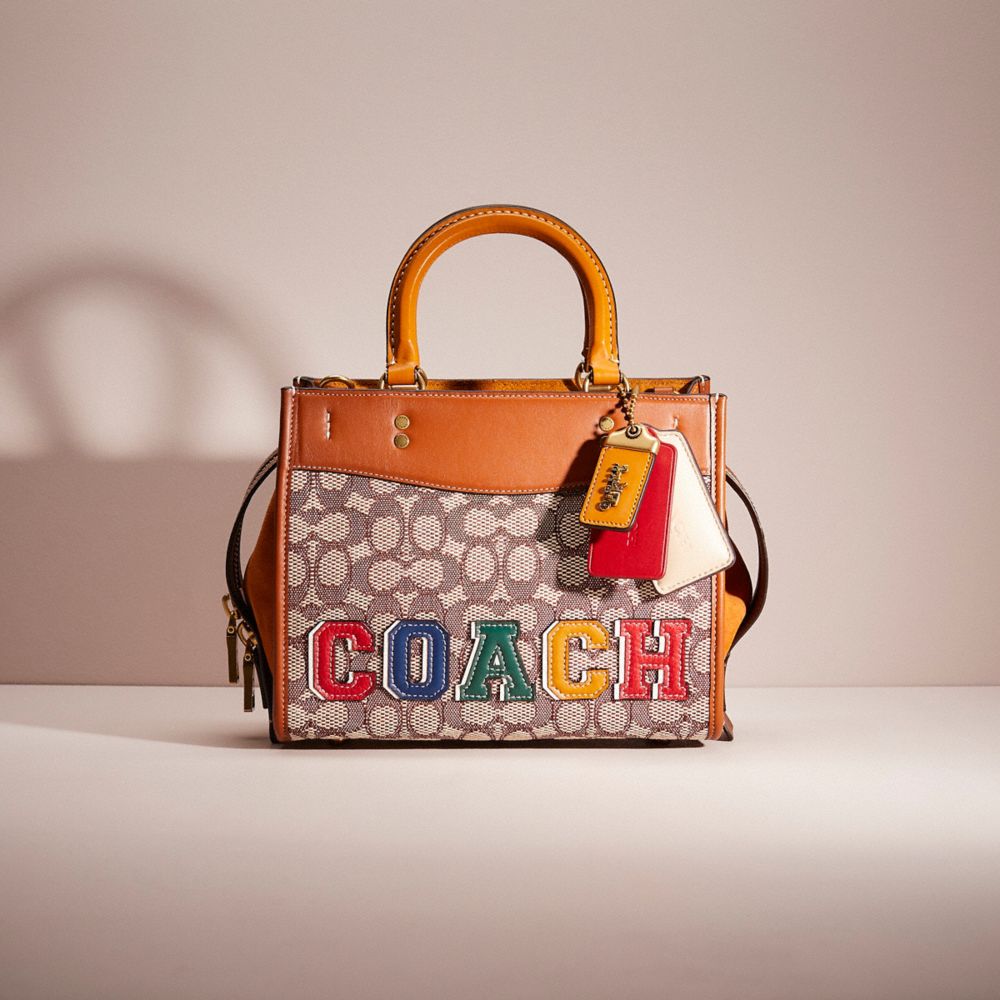 Coach C8530 Ruby Satchel 25 In Colorblock NEW ARRIVAL🔥 RM589