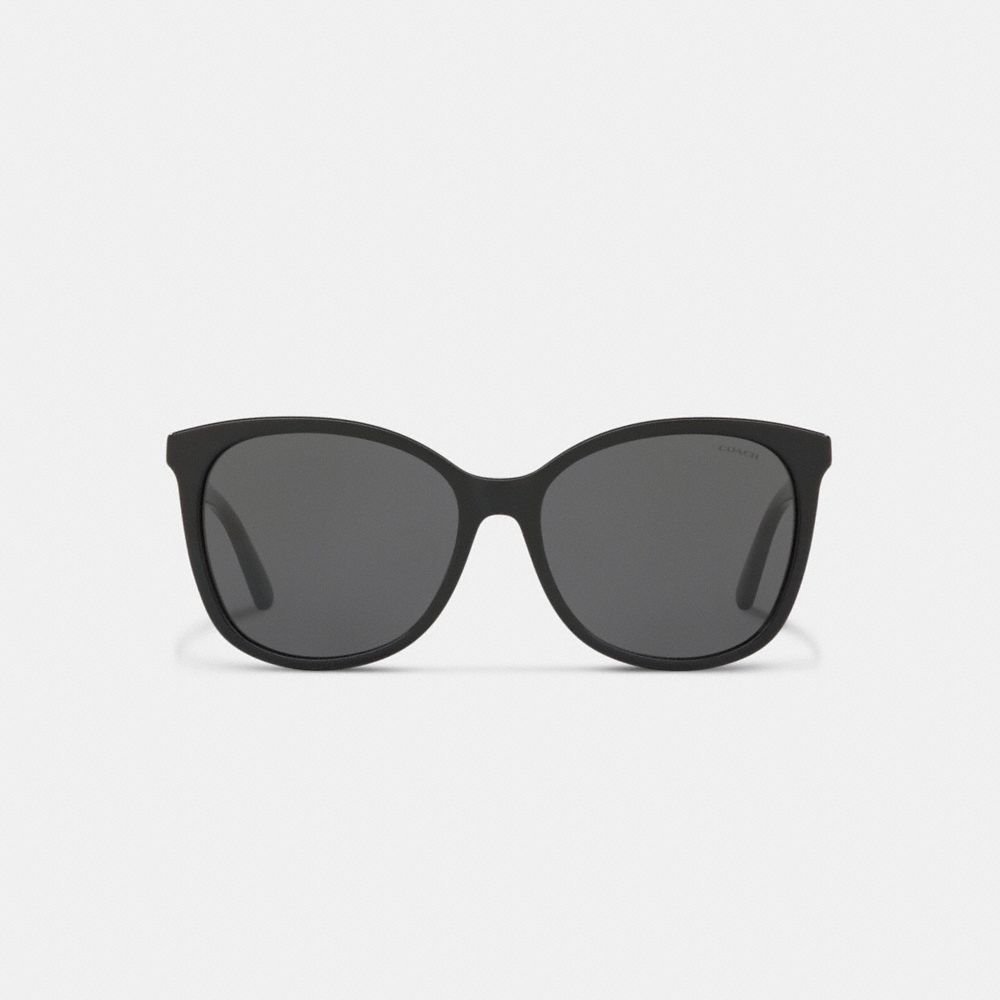 Coach Signature Workmark Square Sunglasses In Black