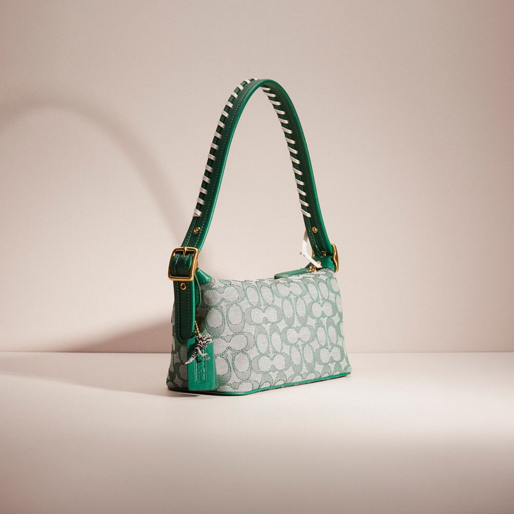 Coach Signature Jacquard Demi Shoulder Bag