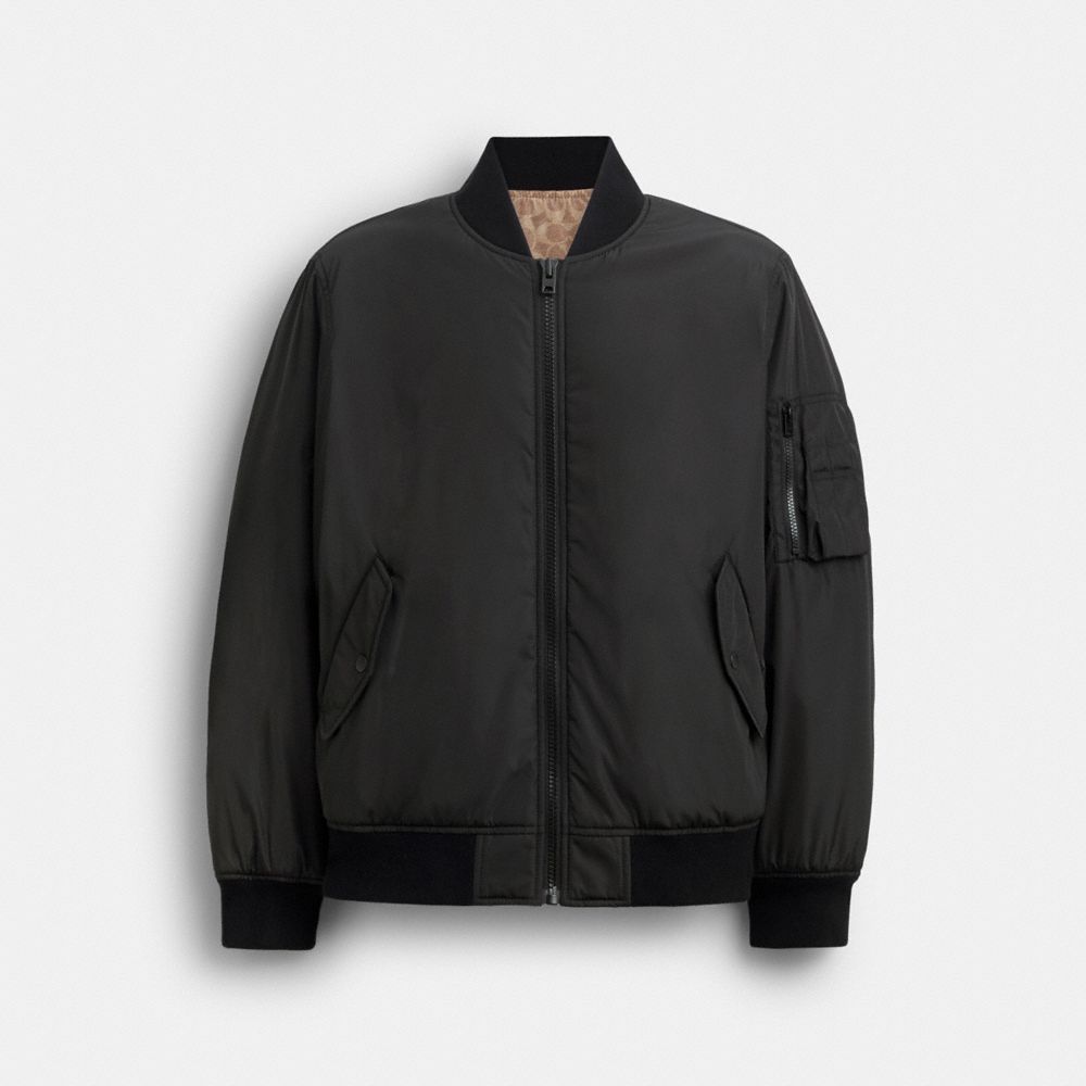 Reversible Ma 1 Jacket In Recycled Polyester, ProductTile