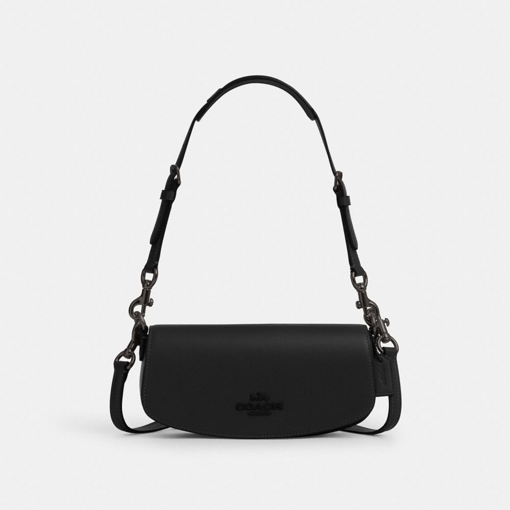 Andrea Small Shoulder Bag In Smooth Leather With Tonal Hardware, ProductTile
